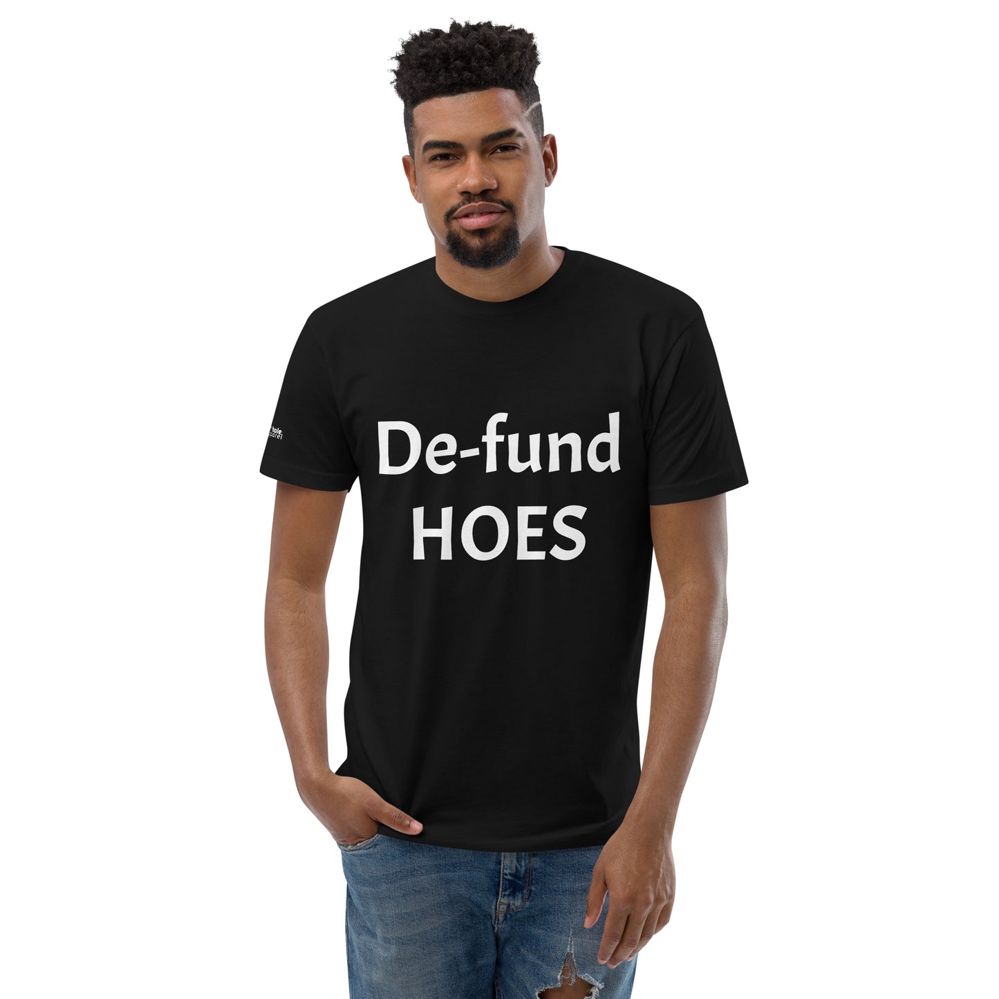 De-Fund (White Font) Short Sleeve T-shirt