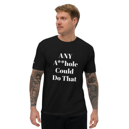 Any Ahole Censored (White Font) Short Sleeve T-shirt