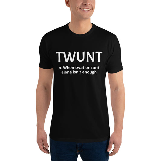 TWUNT (White Font) Short Sleeve T-shirt