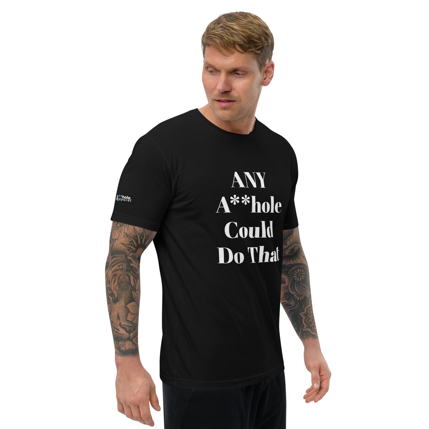 Any Ahole Censored (White Font) Short Sleeve T-shirt