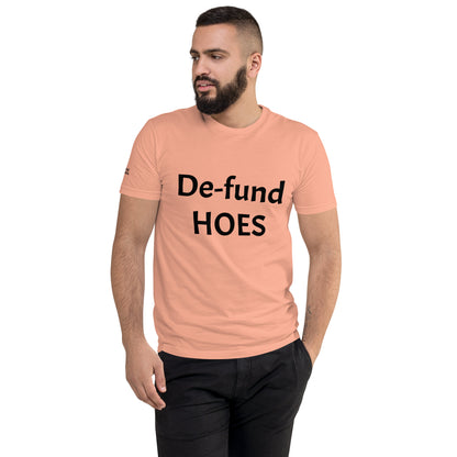 De-Fund (Black Font) Short Sleeve T-shirt