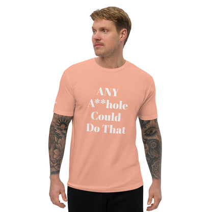 Any Ahole Censored (White Font) Short Sleeve T-shirt