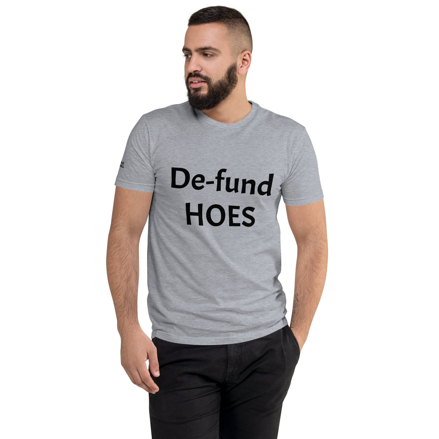 De-Fund (Black Font) Short Sleeve T-shirt