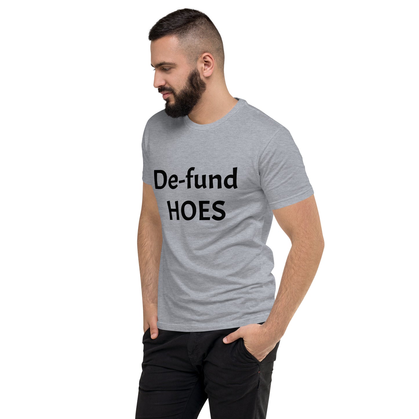 De-Fund (Black Font) Short Sleeve T-shirt