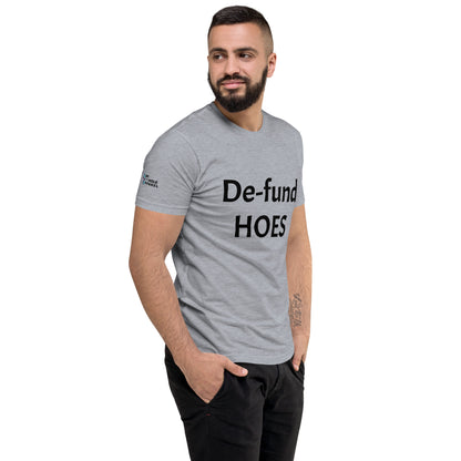 De-Fund (Black Font) Short Sleeve T-shirt