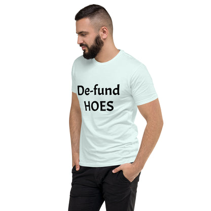 De-Fund (Black Font) Short Sleeve T-shirt