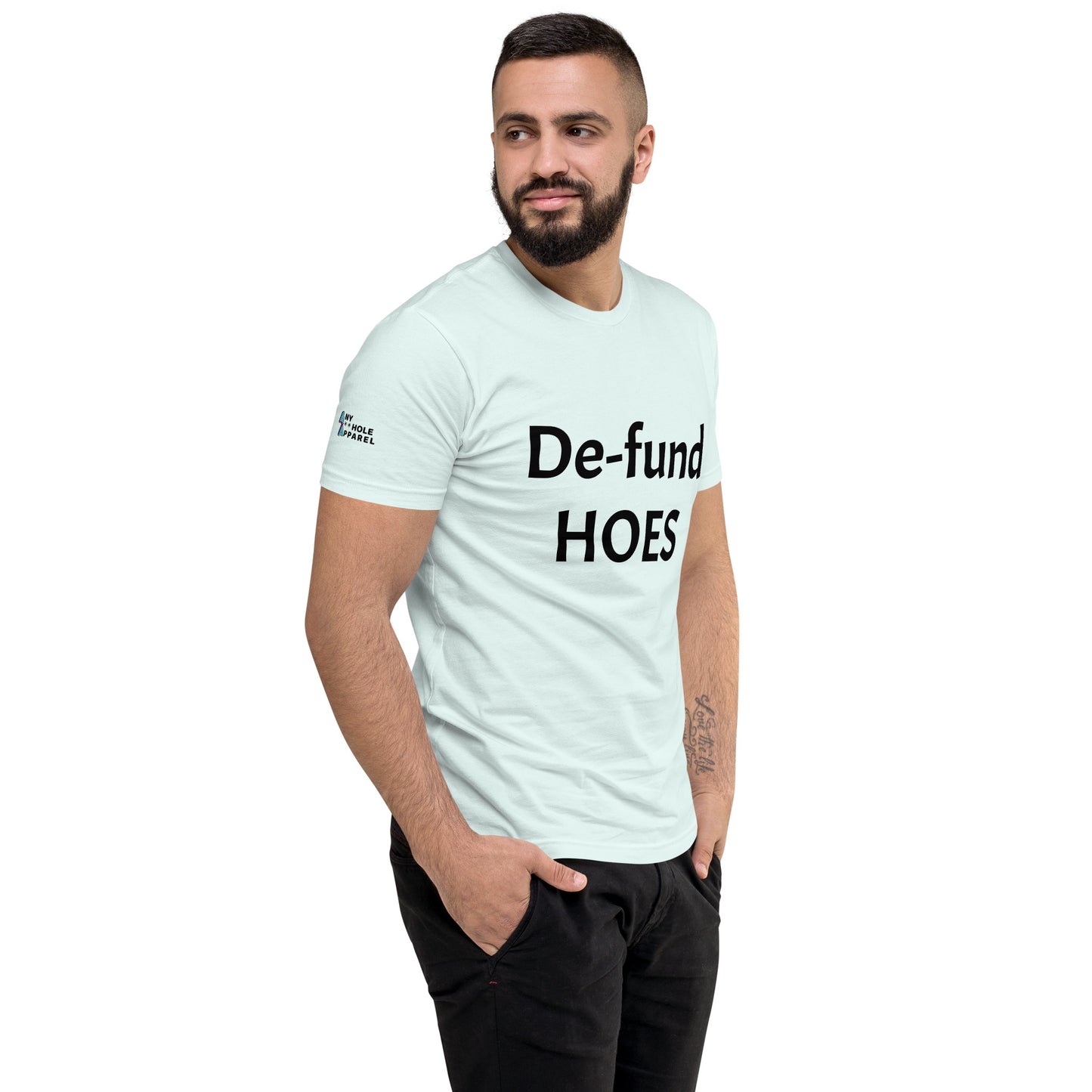 De-Fund (Black Font) Short Sleeve T-shirt