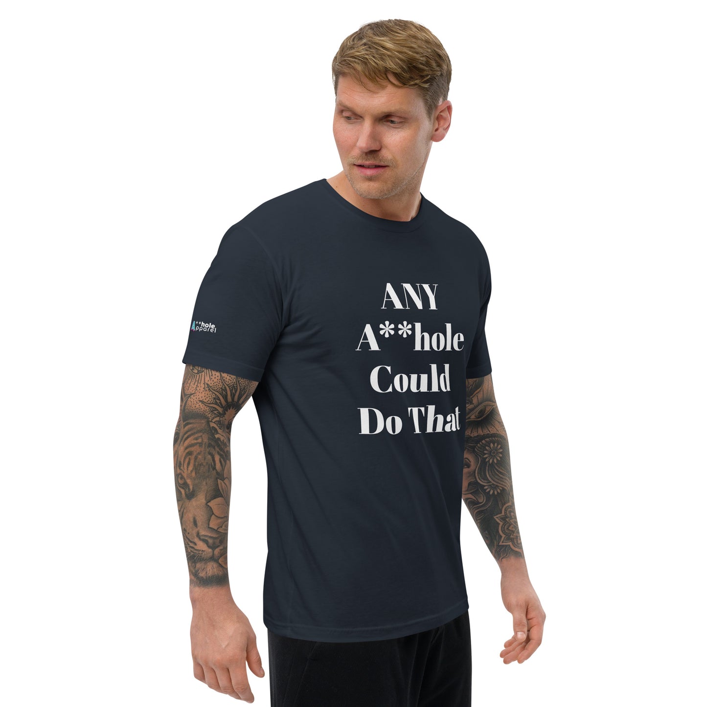 Any Ahole Censored (White Font) Short Sleeve T-shirt