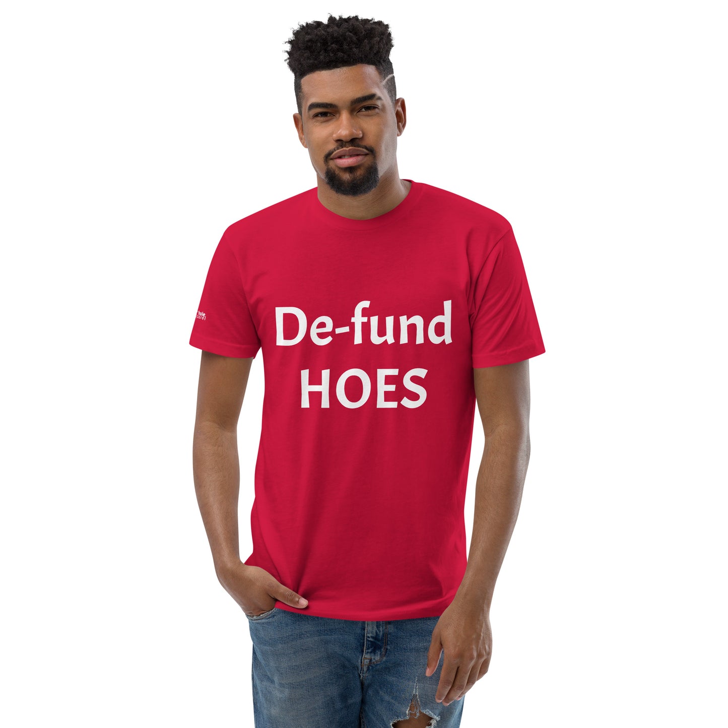 De-Fund (White Font) Short Sleeve T-shirt