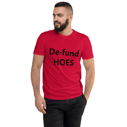 De-Fund (Black Font) Short Sleeve T-shirt