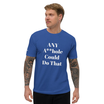 Any Ahole Censored (White Font) Short Sleeve T-shirt