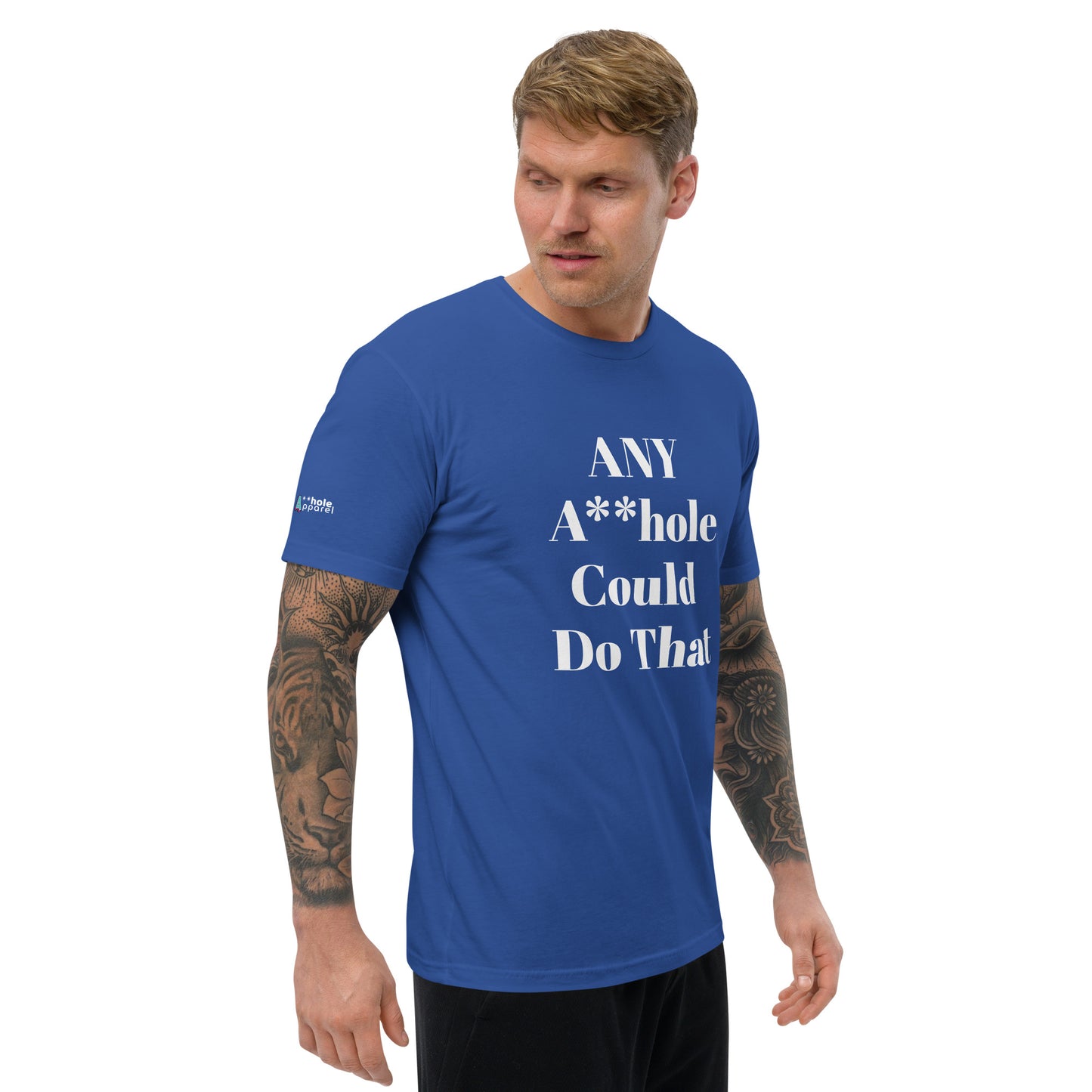 Any Ahole Censored (White Font) Short Sleeve T-shirt